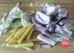 Illustration of how to make lotus leaf chicken 2