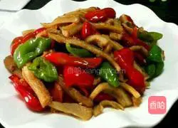 Illustration of how to make stir-fried tripe 7