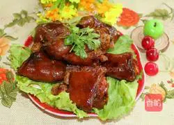 Illustration of how to make soy pig trotters full of collagen without drooling 14