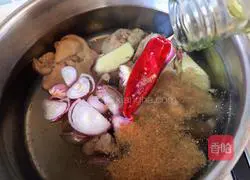 Illustration of how to make salted chicken liver 8