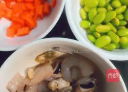 Illustration of how to make seafood porridge 5