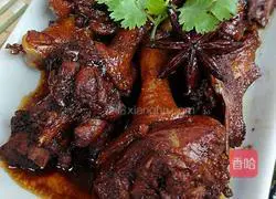 Illustration of how to make beer duck legs 13