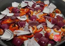 Illustration of how to make Spanish paella 6