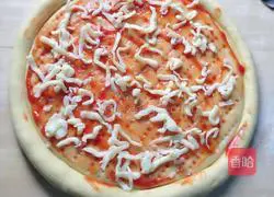 Tomato Cheese Pizza Recipe Illustration 11