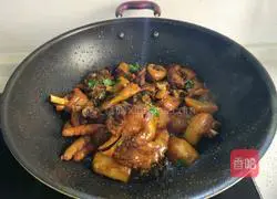 #Northeast#Chicken stewed with potatoes Illustration 11