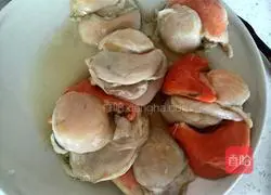 Illustration of how to make steamed scallops with garlic vermicelli 2