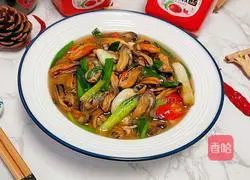 Illustration of Spicy Fried Haihong Recipe 11