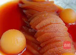 Red wine pear recipe illustration 5