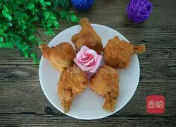 Illustration of how to make crispy fried chicken wings 12