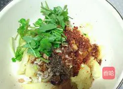 Illustration of Sichuan style mashed potatoes 7