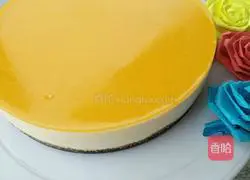 Illustration of how to make mango yogurt mousse 19
