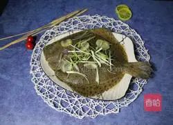 Illustration of how to make steamed Xingcheng turbot 4