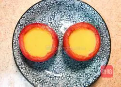 Illustration of how to make tomato and egg cups 5