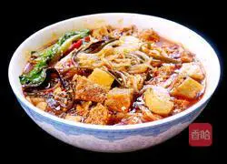 Illustration of how to make red oil Malatang 15