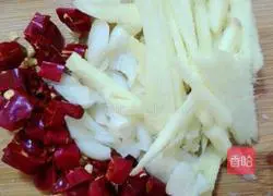 #乐香ceramic# Illustration of how to make fish-flavored shredded pork 3