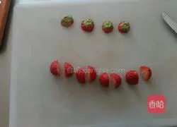 Strawberry Cheese Mousse Cake Recipe Illustration 18