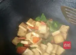 Illustration of making sweet and sour home-cooked tofu 8