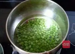 Illustration of how to make pea pasta 1