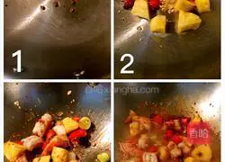 It is said to be a Chinese dish loved by people all over the world | Illustration of how to make Kung Pao Shrimp Balls 4