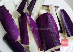 How to make fried eggplant with meat Illustration 1