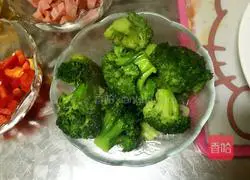 Illustration of how to make stir-fried tripe with broccoli 7