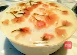 Sakura yogurt mousse cake recipe 18