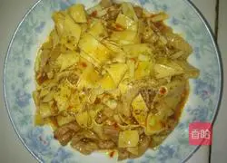 Illustration of how to make red stewed Qianzhang 9