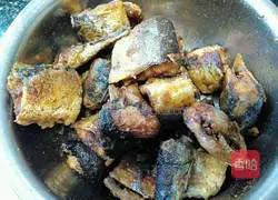 Illustration of how to make pan-fried saury 13