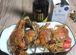 Boiled crabs Illustration of practice 12