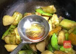 Illustration of how to make potato stewed eggplant 7