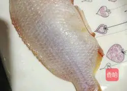 Illustration of how to make steamed rainbow snapper 1