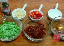 Illustration of how to make pasta (anchovy and tomato dried butterfly noodles) 2