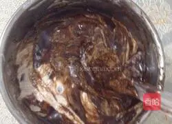 Natural yeast chocolate cake Practice illustration 4