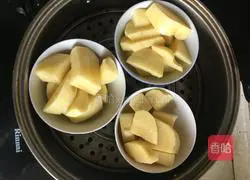 Illustration of how to make three kinds of mashed potatoes 1