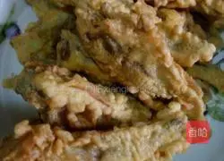 Illustration of how to make fried yellow croaker 9