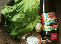 Oyster Sauce Lettuce Recipe Illustration 1