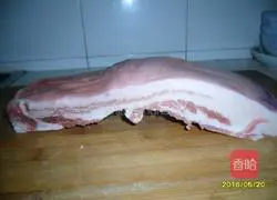 Illustration of how to make Jinan pork meat 1