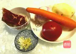 Illustration of how to make borscht soup 1