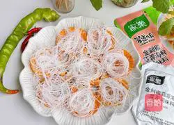 Illustration of how to make vermicelli scallops 3