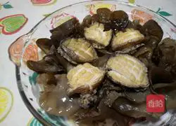 Illustration of how to make abalone with sauce 12