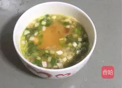 Illustration of Homemade Fried Eggs with Scallions 3