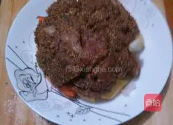 Illustration of how to make rice flour steamed pork ribs 6