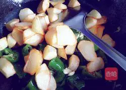 Quail Illustration of how to make stir-fried ground and fresh vegetables with eggs 12