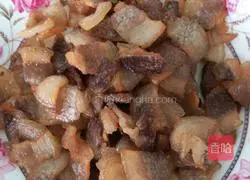 Illustration of how to make twice-cooked pork with hot pepper 5