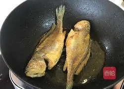 Illustration of dry-roasted yellow croaker 6