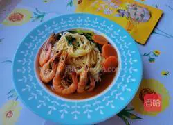 Illustration of how to make Indian curry noodles 9