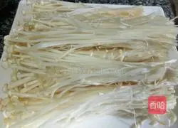 Enoki Mushroom Japanese Tofu Pot Recipe Illustration 1