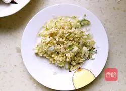 onion Illustration of how to make ginger swimming crab 6