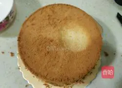 Six-inch fruit cream cake Illustration of how to do it 1