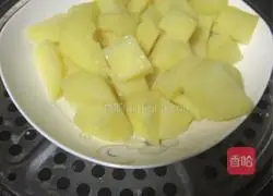 Mashed potatoes Illustration of how to make pancakes 1